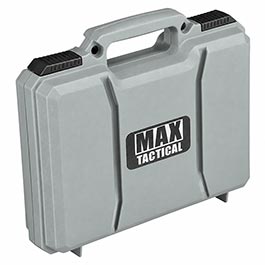 Kleinbild 1 MAX Tactical Pistol Hard Case Pistolenkoffer 30 x 26 x 8,8 cm Waben-Schaumstoff grau