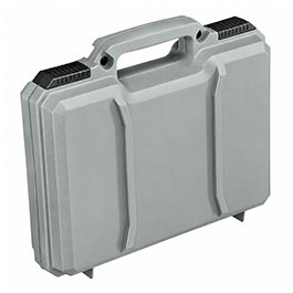 Kleinbild 2 MAX Tactical Pistol Hard Case Pistolenkoffer 30 x 26 x 8,8 cm Waben-Schaumstoff grau