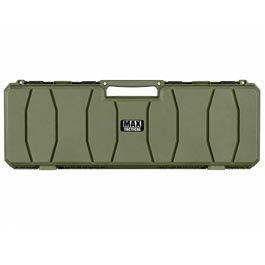 Kleinbild 2 MAX Tactical Hard Case Waffenkoffer 100 x 35 x 10 cm Waben-Schaumstoff dark oliv