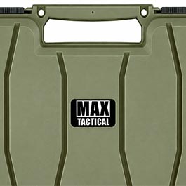 Kleinbild 8 MAX Tactical Hard Case Waffenkoffer 100 x 35 x 10 cm Waben-Schaumstoff dark oliv