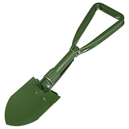 Produktbild zu Mil-Tec Mini Dreifachspaten mit Tasche oliv ...