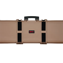 Kleinbild 10 Nuprol Large Hard Case Waffenkoffer / Trolley 139 x 39,5 x 16 cm Waben-Schaumstoff tan - Velcro Edition