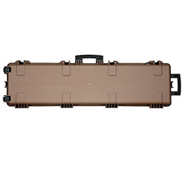 Kleinbild 3 Nuprol Large Hard Case Waffenkoffer / Trolley 139 x 39,5 x 16 cm Waben-Schaumstoff tan - Velcro Edition