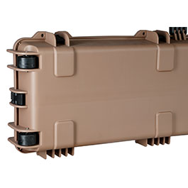Kleinbild 8 Nuprol Large Hard Case Waffenkoffer / Trolley 139 x 39,5 x 16 cm Waben-Schaumstoff tan - Velcro Edition
