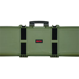 Kleinbild 10 Nuprol Large Hard Case Waffenkoffer / Trolley 139 x 39,5 x 16 cm Waben-Schaumstoff oliv - Velcro Edition
