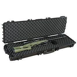 Kleinbild 4 Nuprol Large Hard Case Waffenkoffer / Trolley 139 x 39,5 x 16 cm Waben-Schaumstoff schwarz - Velcro Edition