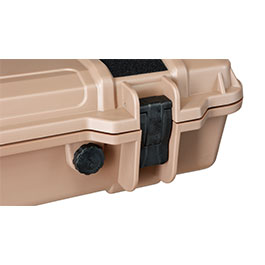 Kleinbild 9 Nuprol Large Hard Case Waffenkoffer / Trolley 109 x 39,5 x 16 cm Waben-Schaumstoff tan - Velcro Edition