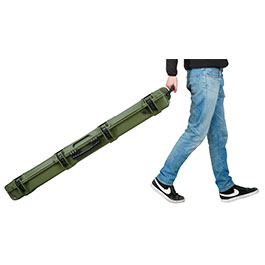 Kleinbild 11 Nuprol Large Hard Case Waffenkoffer / Trolley 109 x 39,5 x 16 cm Waben-Schaumstoff oliv - Velcro Edition