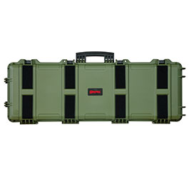 Kleinbild 2 Nuprol Large Hard Case Waffenkoffer / Trolley 109 x 39,5 x 16 cm Waben-Schaumstoff oliv - Velcro Edition