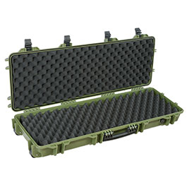 Kleinbild 5 Nuprol Large Hard Case Waffenkoffer / Trolley 109 x 39,5 x 16 cm Waben-Schaumstoff oliv - Velcro Edition