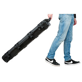 Kleinbild 11 Nuprol Large Hard Case Waffenkoffer / Trolley 109 x 39,5 x 16 cm Waben-Schaumstoff schwarz - Velcro Edition