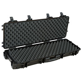 Kleinbild 5 Nuprol Large Hard Case Waffenkoffer / Trolley 109 x 39,5 x 16 cm Waben-Schaumstoff schwarz - Velcro Edition