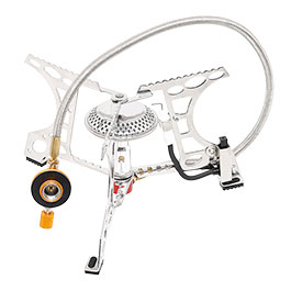 Kleinbild 2 Fox Outdoor klappbarer Gaskocher mit Schlauch und Piezo-Z�ndung