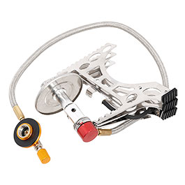 Kleinbild 6 Fox Outdoor klappbarer Gaskocher mit Schlauch und Piezo-Z�ndung