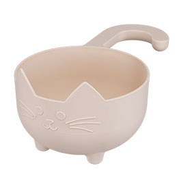 Produktbild zu Mags Katzen-Design smartes K�chensieb beige-rose ...