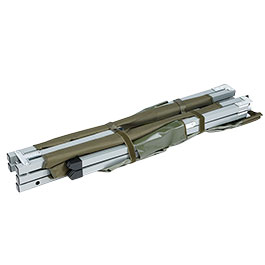 Kleinbild 1 Mil-Tec Feldbett US Typ Stahl 190 x 65 cm mit Tasche oliv