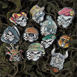 Kleinbild 6 101INC 3D UV Patch Skull Buschr�uber