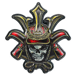 Kleinbild 1 101INC Skull Patch Samurai mit Klettr�ckseite