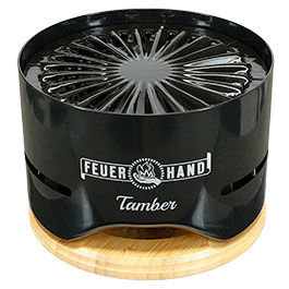 Kleinbild 1 Feuerhand Tischgrill Tamber inkl. 140 g Kohle-Starterpack schwarz