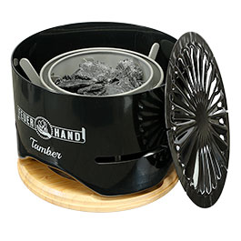 Kleinbild 3 Feuerhand Tischgrill Tamber inkl. 140 g Kohle-Starterpack schwarz