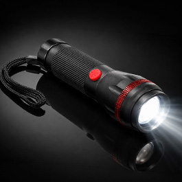 Produktbild zu LED-Taschenlampe Cree LED Zoomfunktion inkl. Handschlaufe ...
