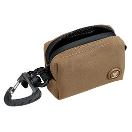 Thumbnail MIL-TEC Praktische kleine Tasche mit Rei�verschluss und Karabiner dark coyote