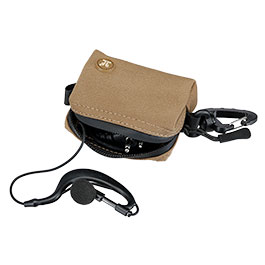 Kleinbild 1 MIL-TEC Praktische kleine Tasche mit Rei�verschluss und Karabiner dark coyote