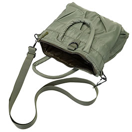 Kleinbild 4 Mil-Tec kleine Flieger-Helmtasche mit Tragegurt im Military Style oliv