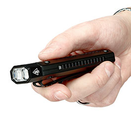 Kleinbild 9 Nitecore aufladbare Taschenlampe Winkellampe EDC09 1600 Lumen inkl. USB-C Ladekabel,Fangschnur & Diffusor
