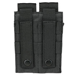 Kleinbild 1 Romantac Universal Doppel-Pistolenmagazintasche Nylon mit Molle-Schlaufen schwarz