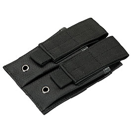 Kleinbild 2 Romantac Universal Doppel-Pistolenmagazintasche Nylon mit Molle-Schlaufen schwarz
