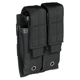 Kleinbild 3 Romantac Universal Doppel-Pistolenmagazintasche Nylon mit Molle-Schlaufen schwarz
