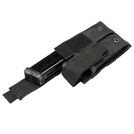 Kleinbild 4 Romantac Universal Doppel-Pistolenmagazintasche Nylon mit Molle-Schlaufen schwarz