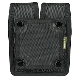 Kleinbild 1 Romantac Universal Doppel-Pistolenmagazintasche Nylon mit G�rtelhalterung schwarz