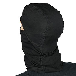 Kleinbild 3 Romantac Tactical Sturmhaube / Balaclava Full Face Fr�hjahr / Sommer schwarz - Typ-1