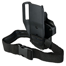 Kleinbild 5 Romantac Universal Tactical Holster Set mit Low Ride Plattform - f�r fast alle Full-Size / Compact Pistolen rechts schwarz