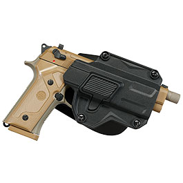 Kleinbild 9 Romantac Universal Tactical Holster Polymer Paddle - f�r fast alle Full-Size / Compact Pistolen rechts schwarz