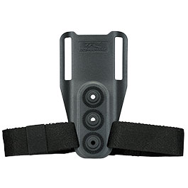Thumbnail Romantac Low Ride Belt Loop H�ftplattform mit 3 Aufnahmen f�r Holster schwarz