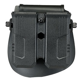 Produktbild zu Romantac Universal Doppel-Magazinholster Polymer Paddle f. S ...