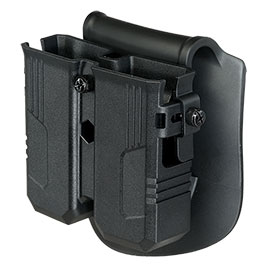 Kleinbild 2 Romantac Universal Doppel-Magazinholster Polymer Paddle f. Single- / Double-Stack Magazine schwarz