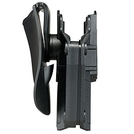 Kleinbild 2 Romantac Universal Tactical Holster Polymer Paddle - f�r fast alle Full-Size / Compact Pistolen rechts schwarz - Modern Design