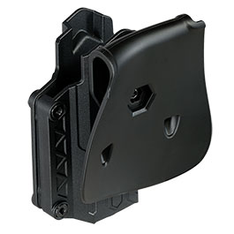 Kleinbild 5 Romantac Universal Tactical Holster Polymer Paddle - f�r fast alle Full-Size / Compact Pistolen rechts schwarz - Modern Design