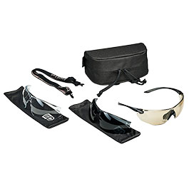 Produktbild zu Boll� Safety ballistische Schutzbrille Combat Kit mit 3 Wech ...