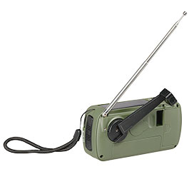 Kleinbild 6 FOSCO mulitfunktionaes Notfallradio, Solar Batterien Handkurbel