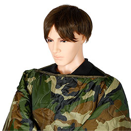 Kleinbild 1 Mil-Tec Poncho Liner Multifunction woodland