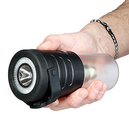 Kleinbild 4 Mil-Tec Wiederaufladbare LED-Laterne mit Spot Licht