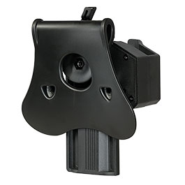 Kleinbild 3 Nuprol Formholster Kunststoff Paddle f�r Vorsk VMP-1 SMG rechts schwarz