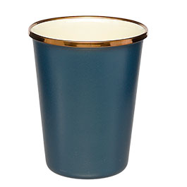 Kleinbild 1 Barebones Trinkbecher Emaille Set 2 St�ck indigoblau