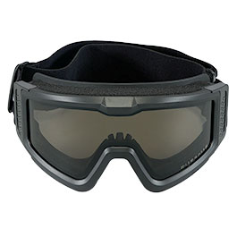 Kleinbild 1 Nuprol Battle Visor Dual Lens Eye Protection Airsoft Helmbrille / Schutzbrille schwarz / rauch