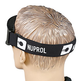 Kleinbild 8 Nuprol Battle Visor Dual Lens Eye Protection Airsoft Helmbrille / Schutzbrille schwarz / rauch